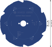 BoschEXPERT 纤维水泥圆锯片 235 毫米。